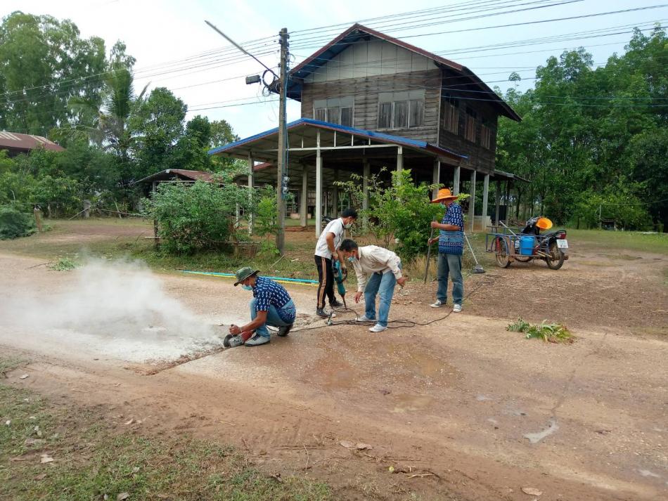 วางท่อประปาหมู่ 6 (5 ภาพ)